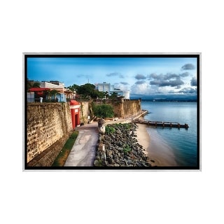 iCanvas "The The City Gate And The La Fortelaza Building In Old San